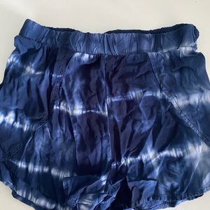 girls blue shorts